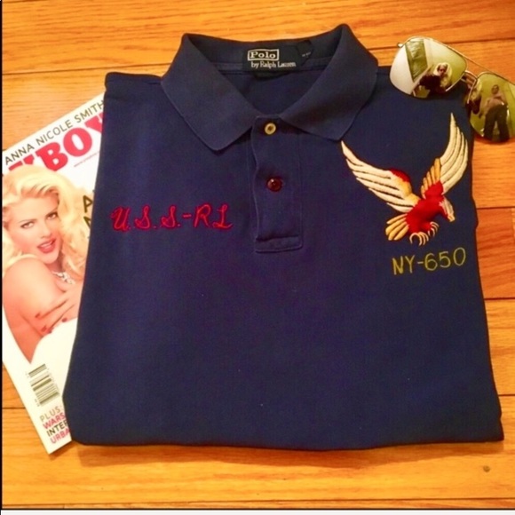 Polo Ralph Lauren Other - MEN POLO RALPH LAUREN Embroidered Dragon Polo RARE